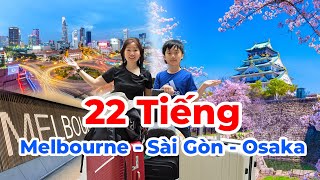 Hành Trình Từ Úc Đến Nhật 22 Tiếng Dài Mệt Mõi - KT Food Nhất Quyết Ghé Ăn Ốc ở Việt Nam và Cái Kết