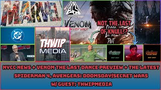 Live Stream Wednesday 10.23 // NYCC news recap + Venom 3 preview w/ Thwip Media!