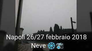 Napoli neve 2018💙❄