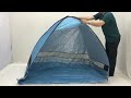 how to fold up a pop up tent beach tent quickly