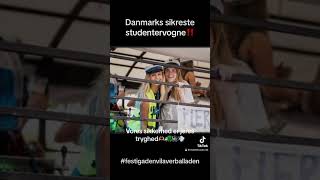 Studenterkørsel i Danmarks sikreste studentervogne