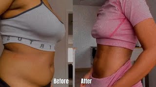 GROWWITHJO WALKING WORKOUT RESULTS | AT HOME WORKOUT ROUTINE | MY WEIGHT LOSS JOURNEY