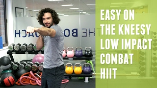 Low Impact Combat HIIT | Easy On The Knees | The Body Coach