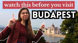 TOP 10 THINGS every traveler SHOULD KNOW about BUDAPEST, Hungary | LOCAL's ultimate travel guide ℹ️