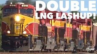 FEC 202 with Double LNG Tender Set Lashup!