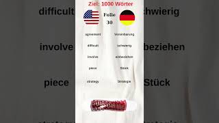 1000 Wörter lernen Folie 30 #deutsch #a1 #b1 ( Deutsch Lernen )