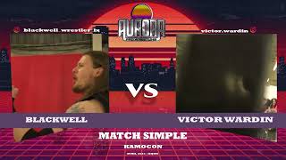 Victor Wardin vs Blackwell - Aurora Wrestling X COW (Kamo 2023)