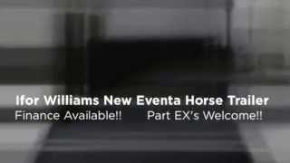 Ifor Williams New Eventa Trailer with Living