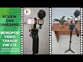 MONOPOD PROFESSIONAL MURAH - TAKARA VIM-274 (Sangat Bermanfaat)