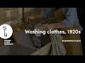 Life in the past... stinks! Washing clothes, 1920s, Susannah Place