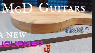 McD Guitars A new journey Part 4: Carving the body