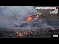 2021.04.01 timelapse of eruption in geldingadalir near fagradalsfjall ruv webcam