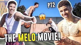 The LaMelo Ball MOVIE Part 2! BREAKING Larry's Ankles, Playing Vs Zion, Overtime Challenge & More 😱