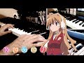 Toradora! OST - Lost My Pieces Piano Cover (SteSto Anime)