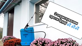 Як оприскувачем з акамулятором помити вікна та будинок 🏡