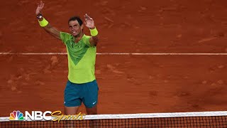 French Open Quarterfinals: Rafael Nadal vs. Novak Djokovic | HIGHLIGHTS | 5/30/2022 | NBC Sports