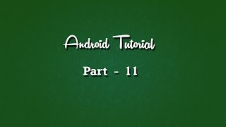 #android #androidtutorial Android Tutorial Lesson 11 Scrollview
