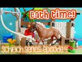 PONY BATH TIME! Schleich Series/Short Film, Episode 4!