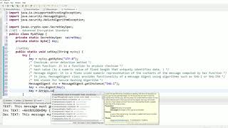 Java AES Cryptography Example | Java Encryption Decryption Example | JCA and JCE Example