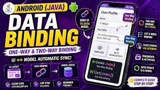 ANDROID - DATA BINDING || TUTORIAL IN JAVA