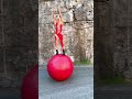 woman ball skill