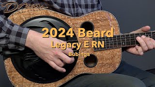 Dream Guitars - 2024 Beard Legacy Model E Round Neck, Champagne Bubinga #guitardemo #resonatorguitar