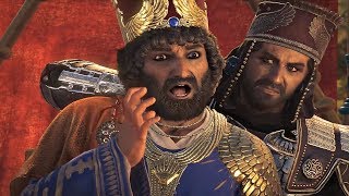 Assassins Vs Xerxes Cutscene - Assassin's Creed Odyssey Legacy of The First Blade DLC