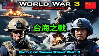 US Navy vs Chinese Navy ▶ World War 3 Cinematic Film | Part 3