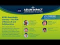 Asian Impact 38: ADB’s Knowledge Journey - The Role of Research and Collaboration