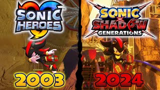 Rail Canyon: Sonic Heroes vs Shadow Generations (2003-2024)