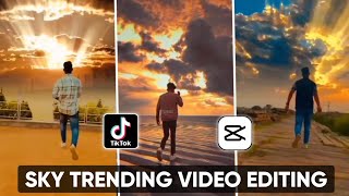 Video Ka Sky Kaise Chenge Kare || Sky Cloud Effect Video Editing Capcut || Sky Change Video Editing