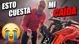 😭esto CUESTA mi caida🤑KTM 1390 superduke EVO R🔥 | FULLGASS