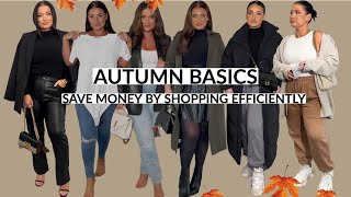 🍁 OUTFIT BUILDING BASICS TRY ON | SAVE MONEY BY SHOPPING EFFICIENTLY