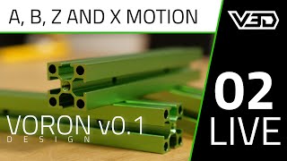 Building VORON v0.1 - A, B, Z and X Axis Assembly
