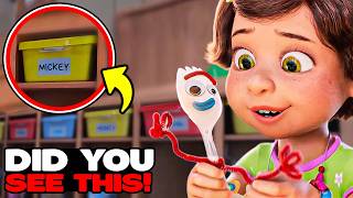 25 DETAILS and EASTER EGGS You Missed in TOY STORY 4!