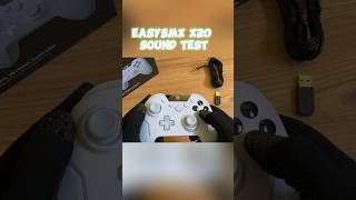 Newest EasySMX X20 controller sound test cr:BasicDadTech #easysmx #controller #fortnite #soundtest