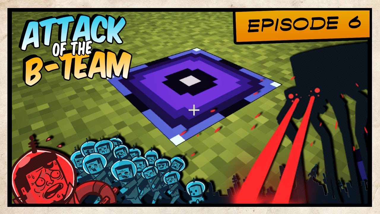 Minecraft - Attack Of The B-Team - Teleporting Like Crazy! - E6 - YouTube