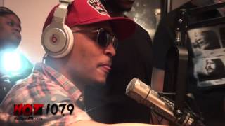 TI Tells Most Memorable Groupie Experience on @Hot1079atl \u0026 Debuts \