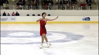 Kaori SAKAMOTO ロンバルディア杯2022 FS 坂本花織