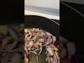 sizzling garlic and onion asmr shorts