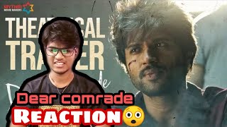 Dear Comrade Theatrical trailer | Reaction | Vijay Deverakonda | Rashmika | Robinhood Reaction | New