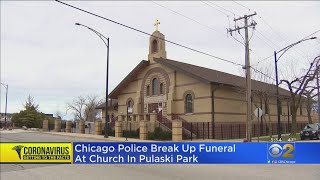 Police Break Up Funeral At Pulaski Park Church