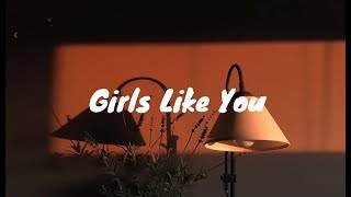Girls like you - Maroon 5 ft. Cardi B(lyrics Acoustic Version) cover by Jonah Baker