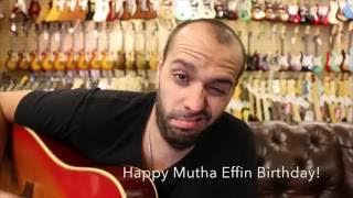 Norman's Rare Guitars - Mark's Birthday Guitar of the Day Blooper Reel