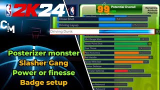 NBA 2K24 How to Stack Finishing Badges