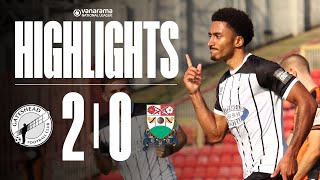 Heed defeat Barnet to stay top \u0026 unbeaten! 📈 | Gateshead 2-0 Barnet | HIGHLIGHTS