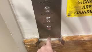 Very large Otis freight elevator @ Grand Hyatt SAT w/ Gpgbdaf w/ fails