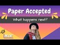 JOURNAL PAPER ACCEPTED - Now what? Next steps to secure and share your research! #universityresearch