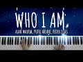 Who I am - Alan Walker, Putri Ariana, Peder Elias (Full Piano Tutorial) #pianotutorial