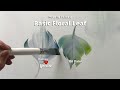 How to Paint a BASIC FLORAL LEAF // Floral Painting // With Yovette